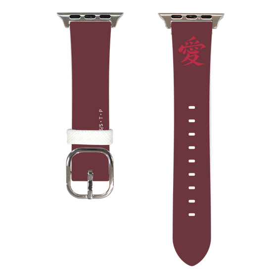 Apple Watchレザーバンド［ NARUTO -ナルト- 疾風伝 - 我愛羅 - アイコン ］