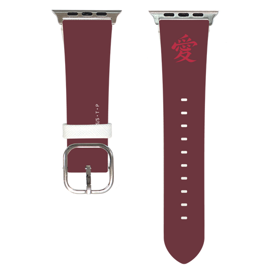 Apple Watchレザーバンド［ NARUTO -ナルト- 疾風伝 - 我愛羅 - アイコン ］