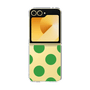 クリアケース［ シンプルドット - Green ］