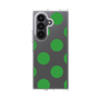 クリアケース［ シンプルドット - Green ］