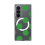 クリアケース［ シンプルドット - Green ］