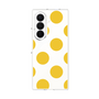 クリアケース［ シンプルドット - Yellow ］