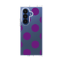 クリアケース［ シンプルドット - Purple ］