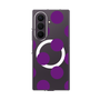 クリアケース［ シンプルドット - Purple ］