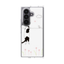 クリアケース［ 夢中に覗く三毛ねこ ］