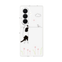 クリアケース［ 夢中に覗く三毛ねこ ］