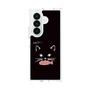 クリアケース［ 食いしん坊なねこ - Black ］