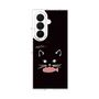 クリアケース［ 食いしん坊なねこ - Black ］