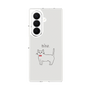 クリアケース［ 蝶ネクタイねこ - White ］