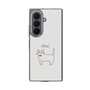 クリアケース［ 蝶ネクタイねこ - White ］