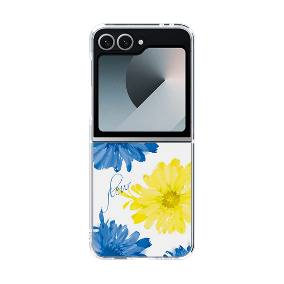 クリアケース［ 4ビッグフラワー ］