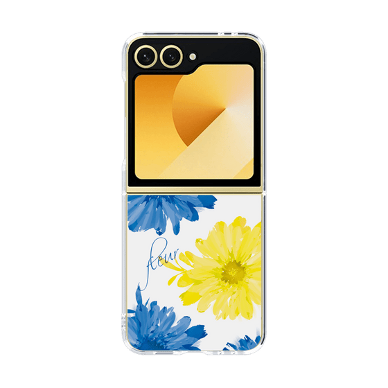 クリアケース［ 4ビッグフラワー ］