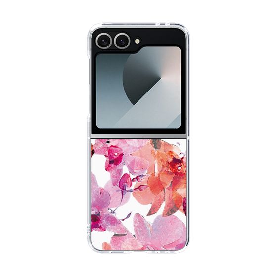 クリアケース［ アートフラワー・オーキッド ］