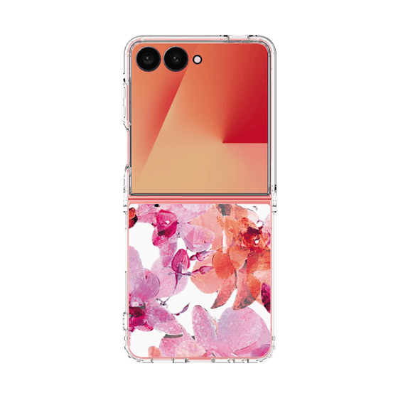 クリアケース［ アートフラワー・オーキッド ］