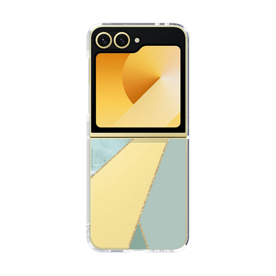 クリアケース［ マーブルトライアングルパレット - Green ］