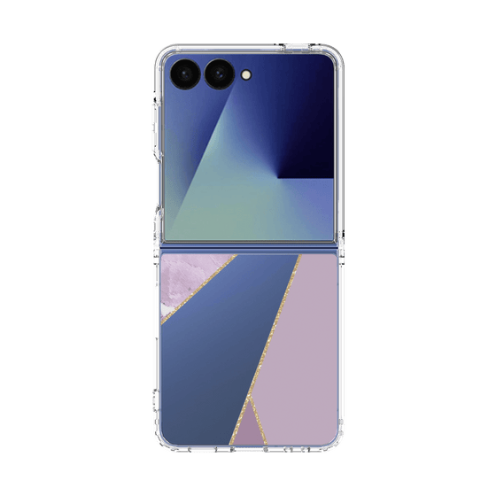 クリアケース［ マーブルトライアングルパレット - Purple ］