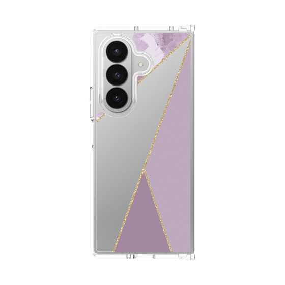 クリアケース［ マーブルトライアングルパレット - Purple ］