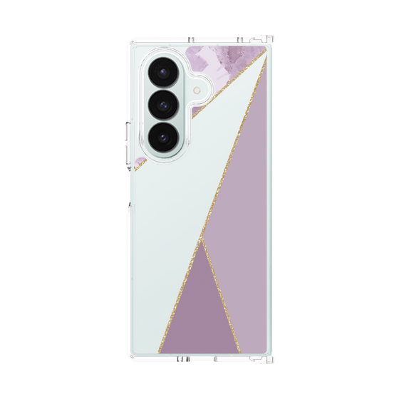 クリアケース［ マーブルトライアングルパレット - Purple ］