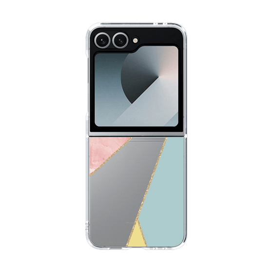 クリアケース［ マーブルトライアングルパレット - Mix ］