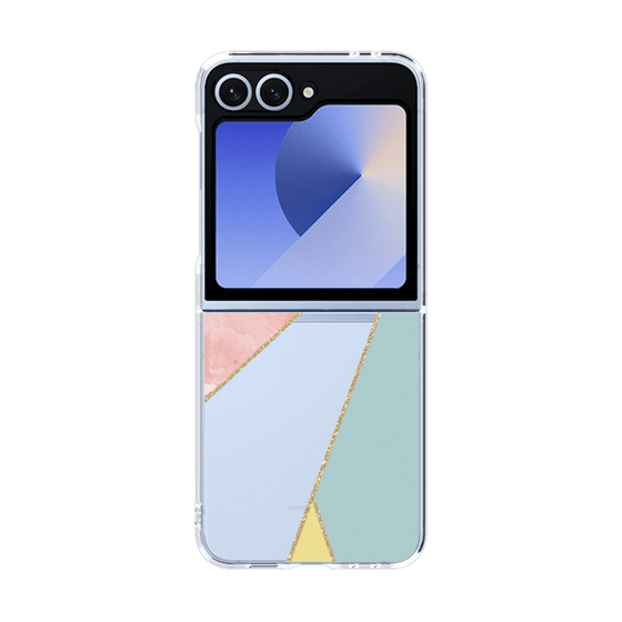 クリアケース［ マーブルトライアングルパレット - Mix ］