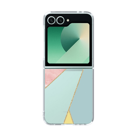 クリアケース［ マーブルトライアングルパレット - Mix ］