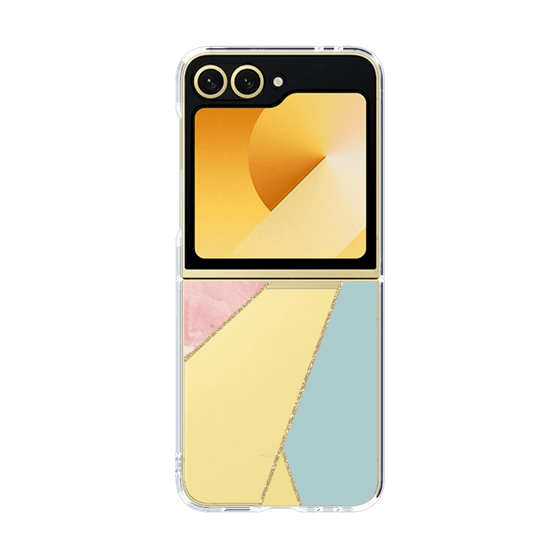 クリアケース［ マーブルトライアングルパレット - Mix ］