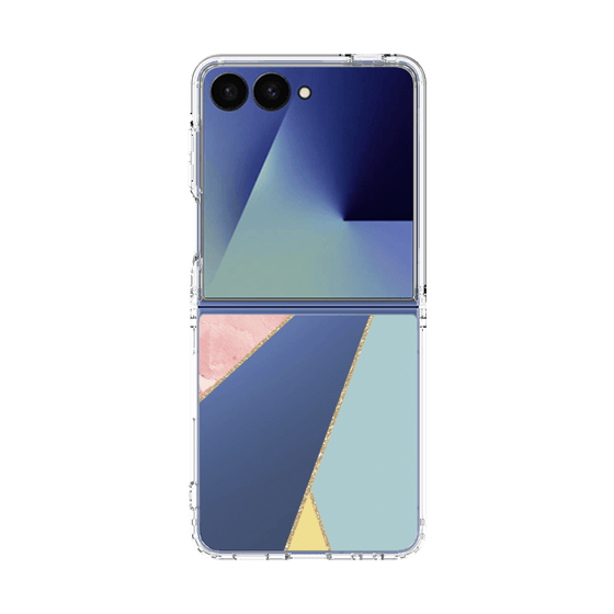 クリアケース［ マーブルトライアングルパレット - Mix ］