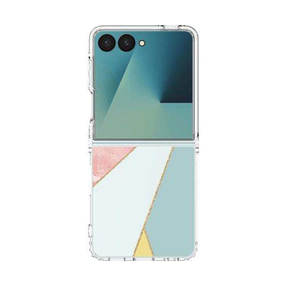 クリアケース［ マーブルトライアングルパレット - Mix ］