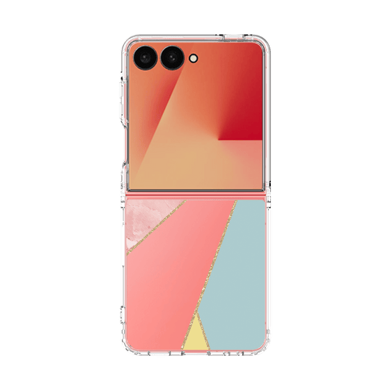 クリアケース［ マーブルトライアングルパレット - Mix ］