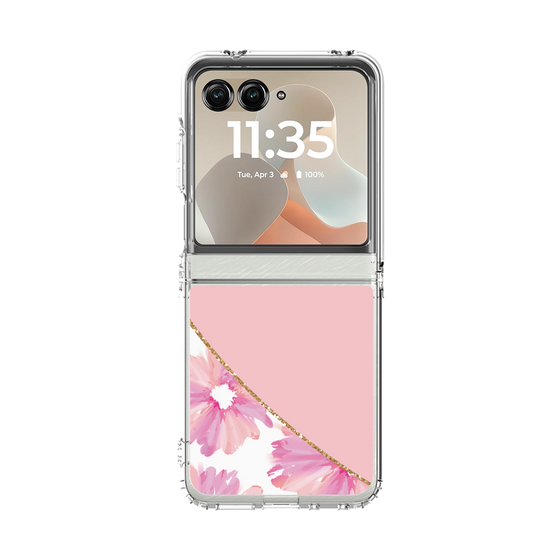 クリアケース［ ガーリーフラワー ］