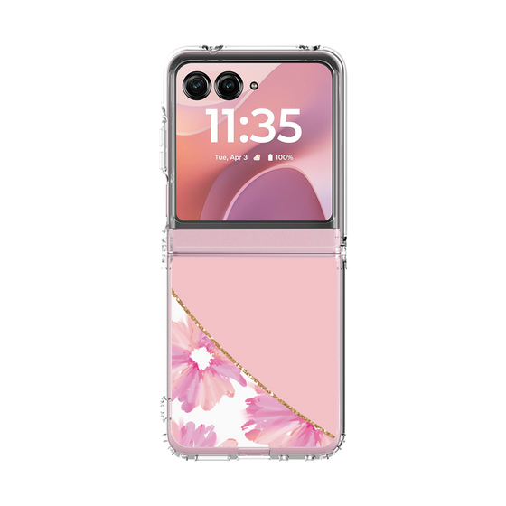 クリアケース［ ガーリーフラワー ］