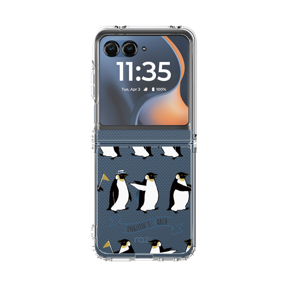 クリアケース［ キュートペンギンマーチ ］