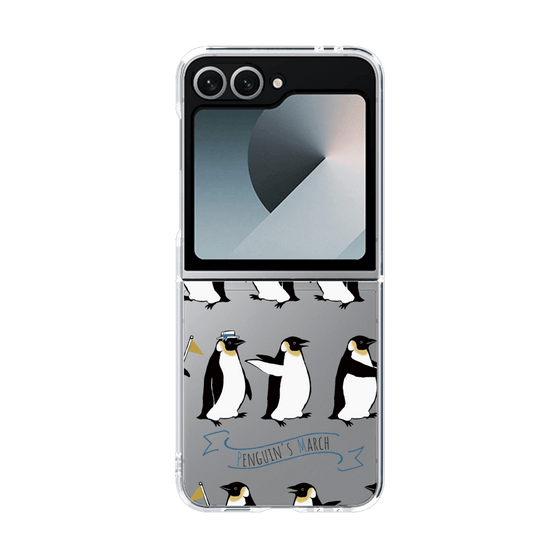 クリアケース［ キュートペンギンマーチ ］