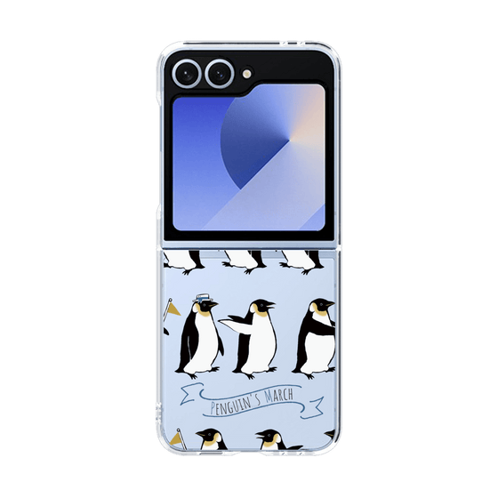 クリアケース［ キュートペンギンマーチ ］