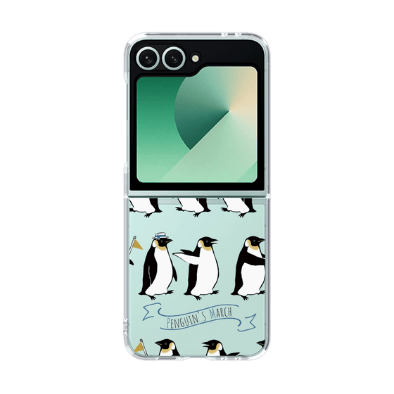 クリアケース［ キュートペンギンマーチ ］