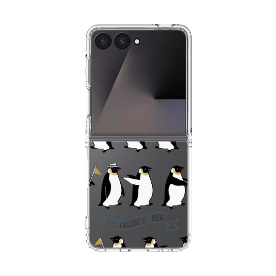 クリアケース［ キュートペンギンマーチ ］