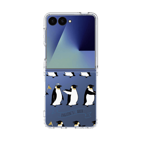 クリアケース［ キュートペンギンマーチ ］