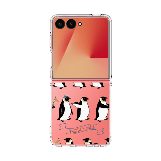 クリアケース［ キュートペンギンマーチ ］