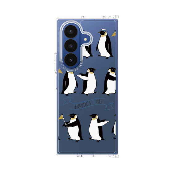 クリアケース［ キュートペンギンマーチ ］