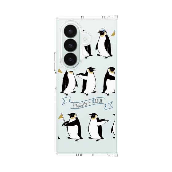 クリアケース［ キュートペンギンマーチ ］