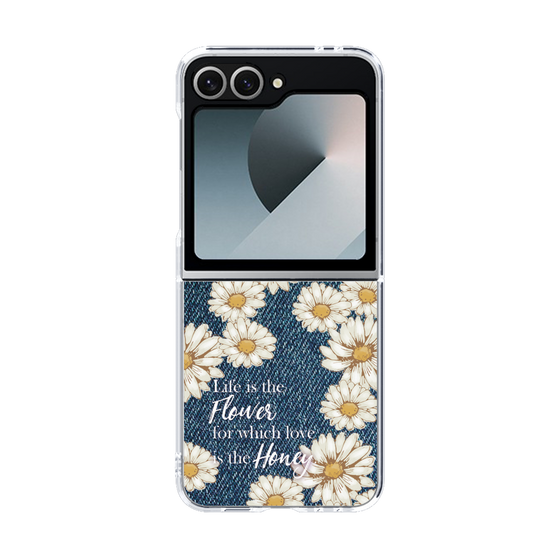 クリアケース［ マーガレットデニム ］