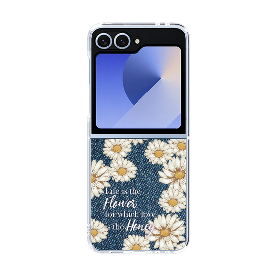 クリアケース［ マーガレットデニム ］