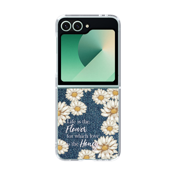 クリアケース［ マーガレットデニム ］