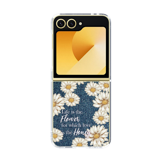 クリアケース［ マーガレットデニム ］