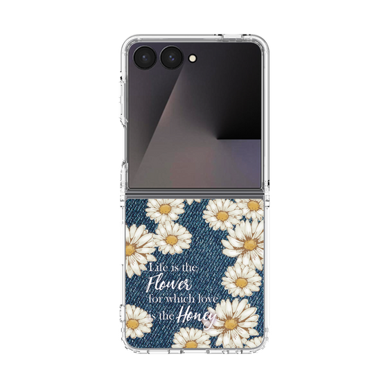 クリアケース［ マーガレットデニム ］