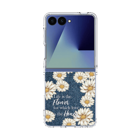 クリアケース［ マーガレットデニム ］