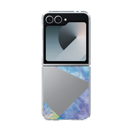 クリアケース［ 朝焼けパステルパレット - Blue ］