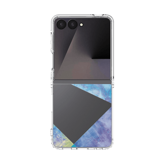 クリアケース［ 朝焼けパステルパレット - Blue ］