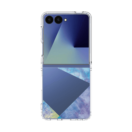 クリアケース［ 朝焼けパステルパレット - Blue ］