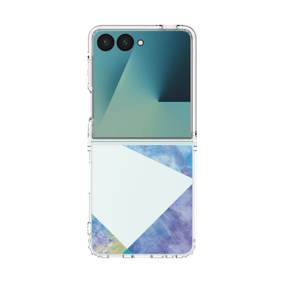 クリアケース［ 朝焼けパステルパレット - Blue ］